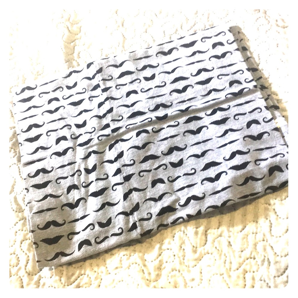 Moustache scarf
